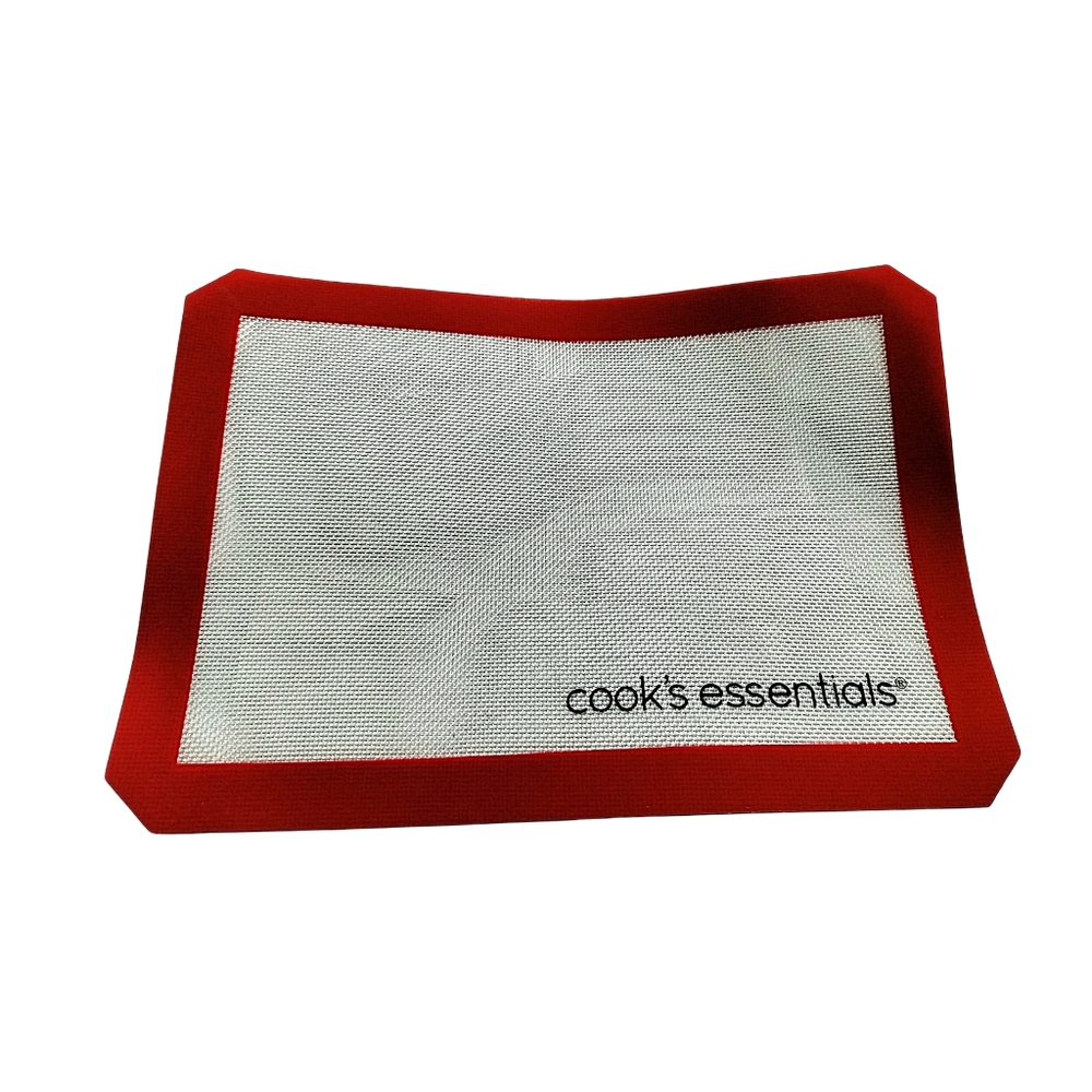 Cook's Essentials ~ White and Red Silicone Baking Mat Set. 5 Pieces NWOT - Picture 2 of 6